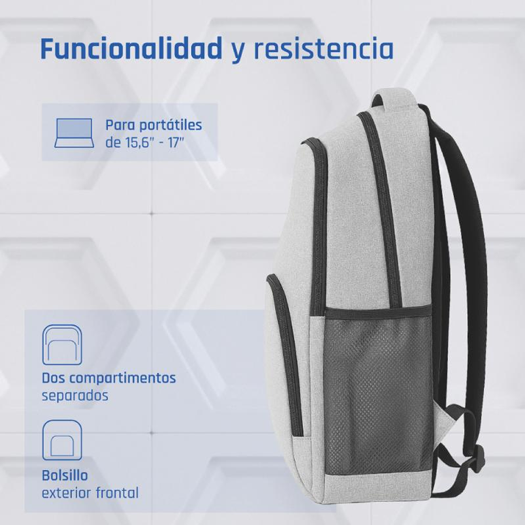 iggual Mochila portátil 15.6-17 Everyday Use gris 3