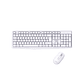 APPROX Teclado+raton inalamb X420W 1000DPI Blanco - Miniatura 1