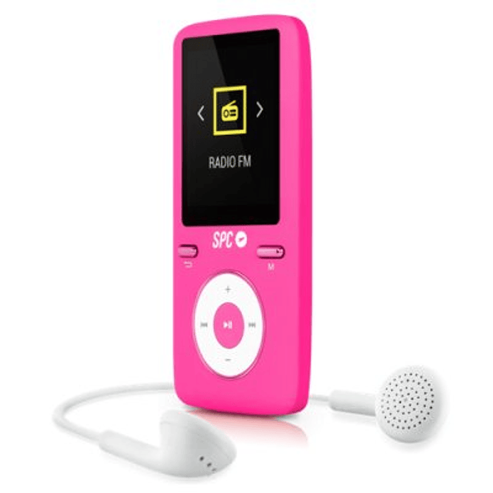 SPC Reproductor MP4+Radio 8488P 8GB Rosa 3
