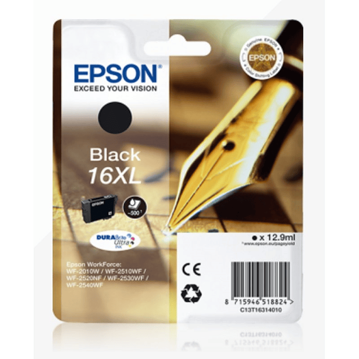 Epson Cartucho T1631XL Negro 1