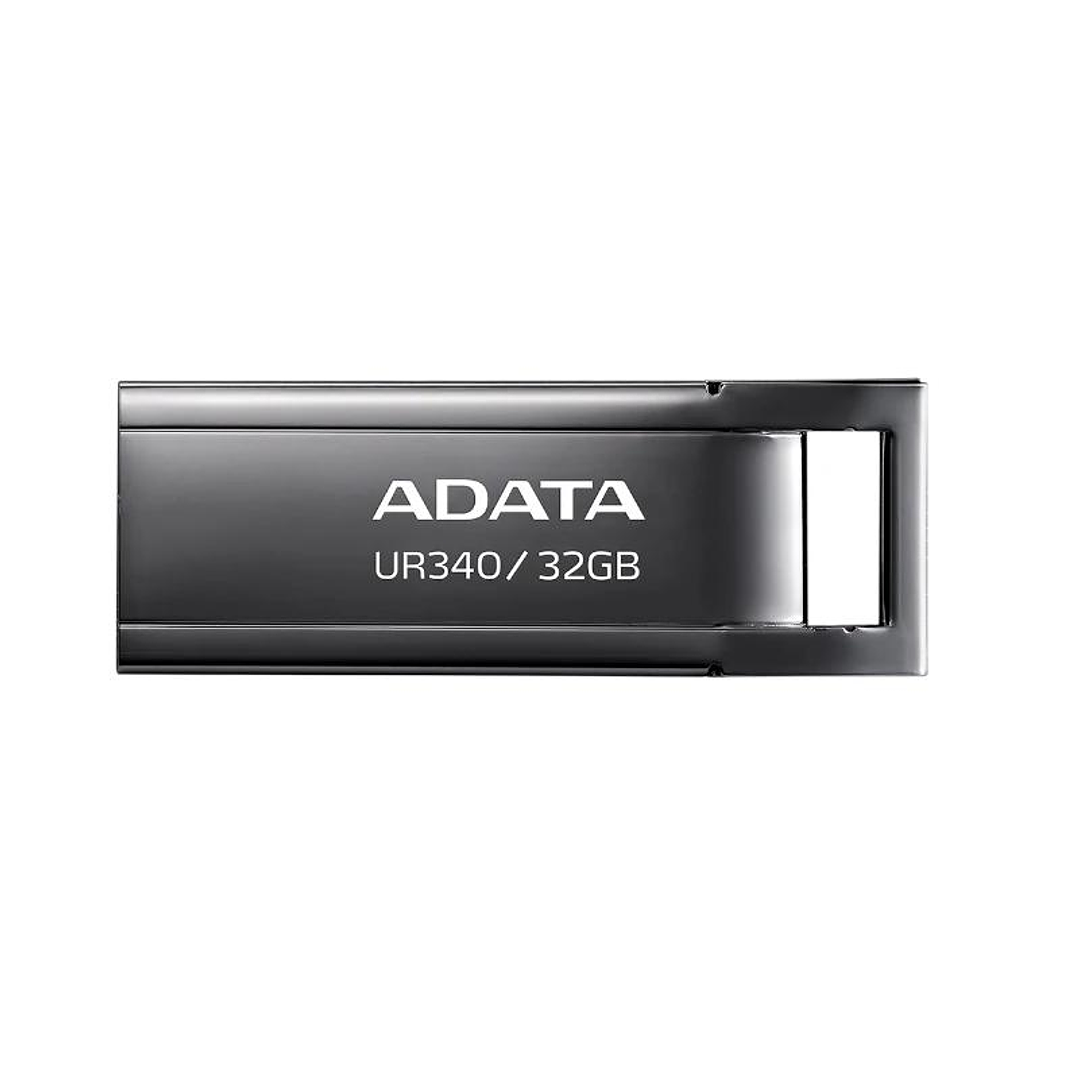 ADATA Lapiz USB UR340 32GB USB 3.2 Metal Black 1