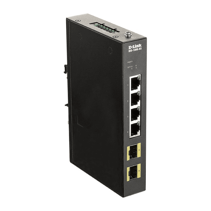 D-Link DIS-100G-6S Switch Industrial 4xGb 2xSFP 1