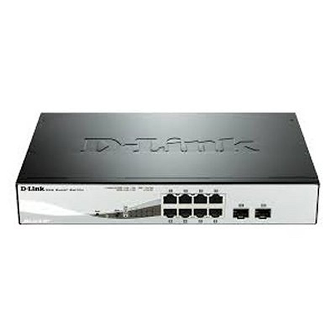 D-Link DGS-1210-08P/E Switch 8xGB PoE 2xSFP 1