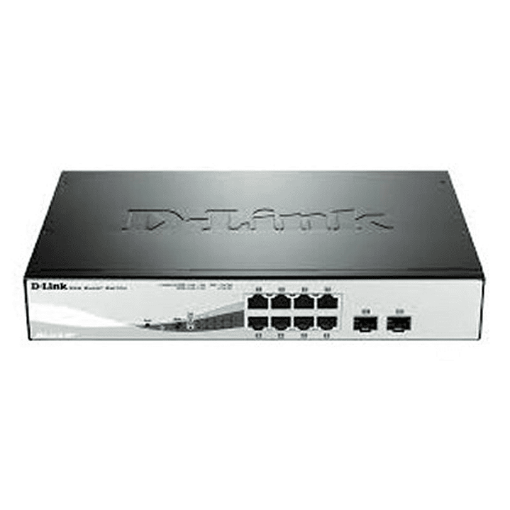 D-Link DGS-1210-08P/E Switch 8xGB PoE 2xSFP 1