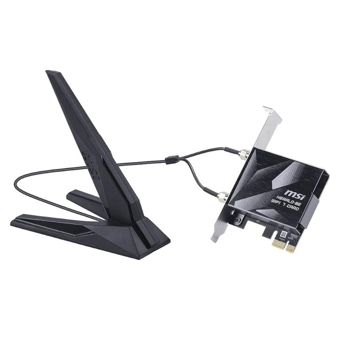 MSI GPBE94 Herald Tarjeta PCIe WiFi7 BE9400 1