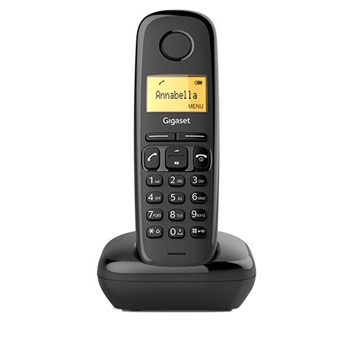 Gigaset A170 Inalámbrico DECT Duo Negro 1