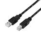 Aisens Cable USB 2.0 Tipo A/M-B/M 3.0m - Miniatura 2