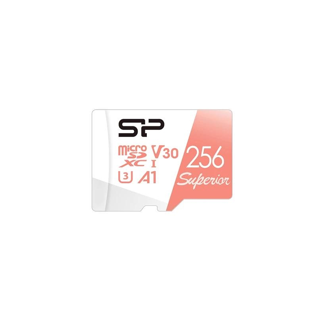 SP MicroSDXC 256GB Clase 10 V30 A1 1