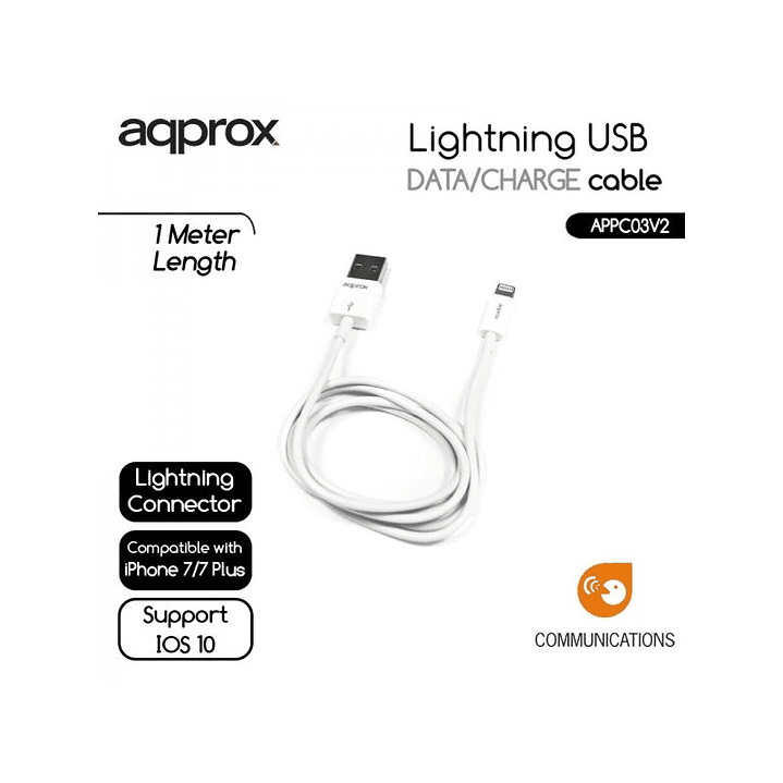 approx APPC03V2 Cable de datos/carga LIGHTNING/USB 2