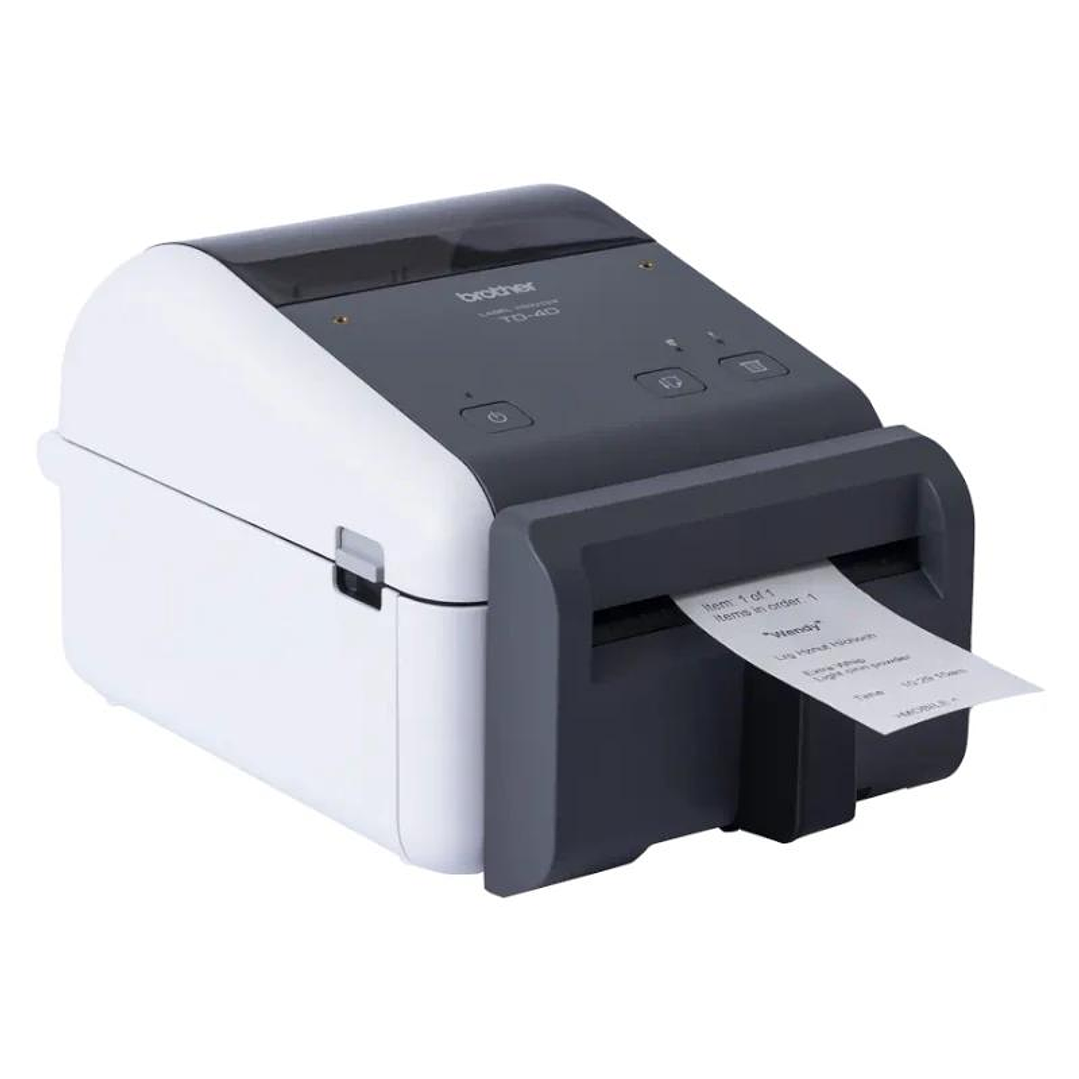 Brother Impresora Etiquetas y Tickets TD4420DNFC 3