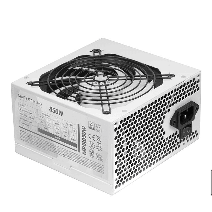 Mars Gaming Fuente MPIII 850W Ultra silent 1