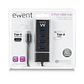 Ewent E1137 HUB USB TIPO C 4 PUEROS USB 3.1 - Thumbnail 3
