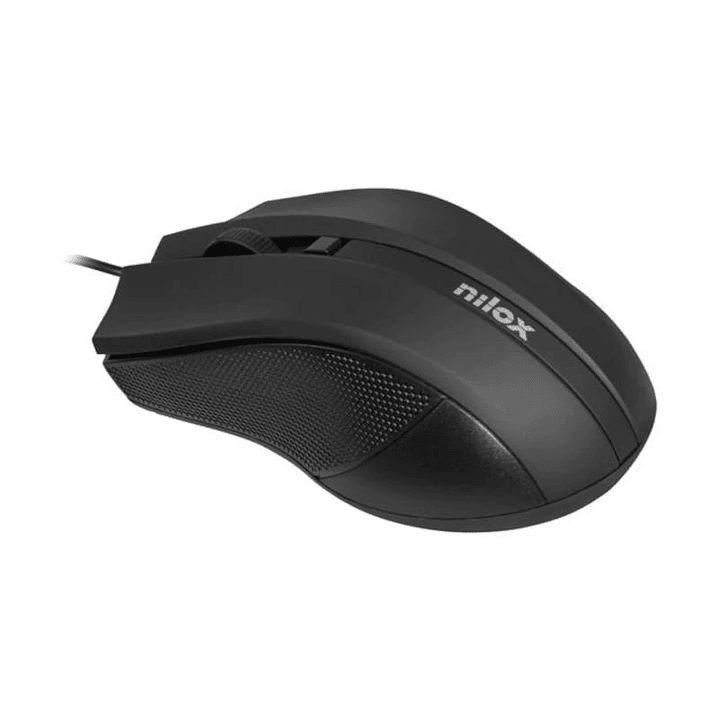 Nilox Ratón MOUSB1002 1600 dpi USB 1