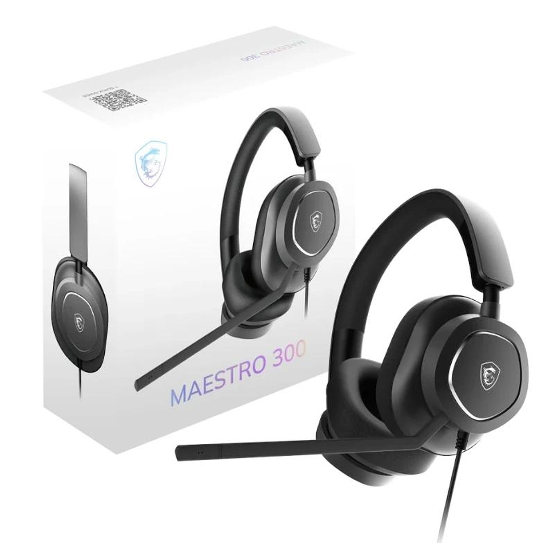 Msi Auricular con microfono Maestro 300 USB C-A 1