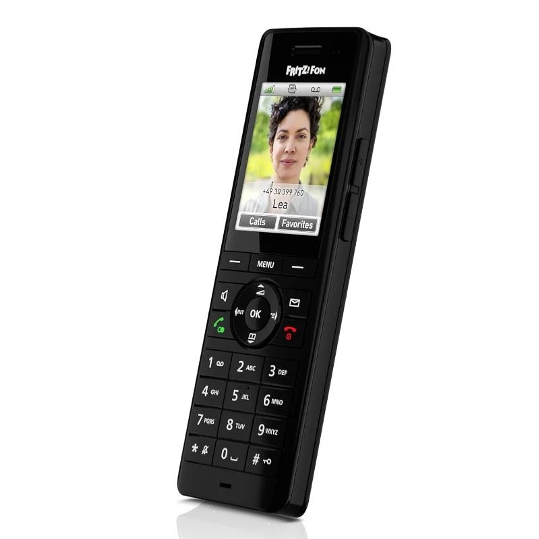 FRITZ! Fon X6 Teléfono inalamb.DECT Negro 1