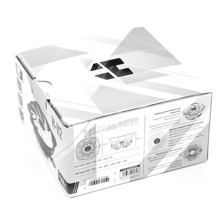 Nox Vent+Disipador Hummer H-112 3