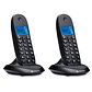 MOTOROLA C1002 CB+ Telefono DECT Negro Duo - Thumbnail 3