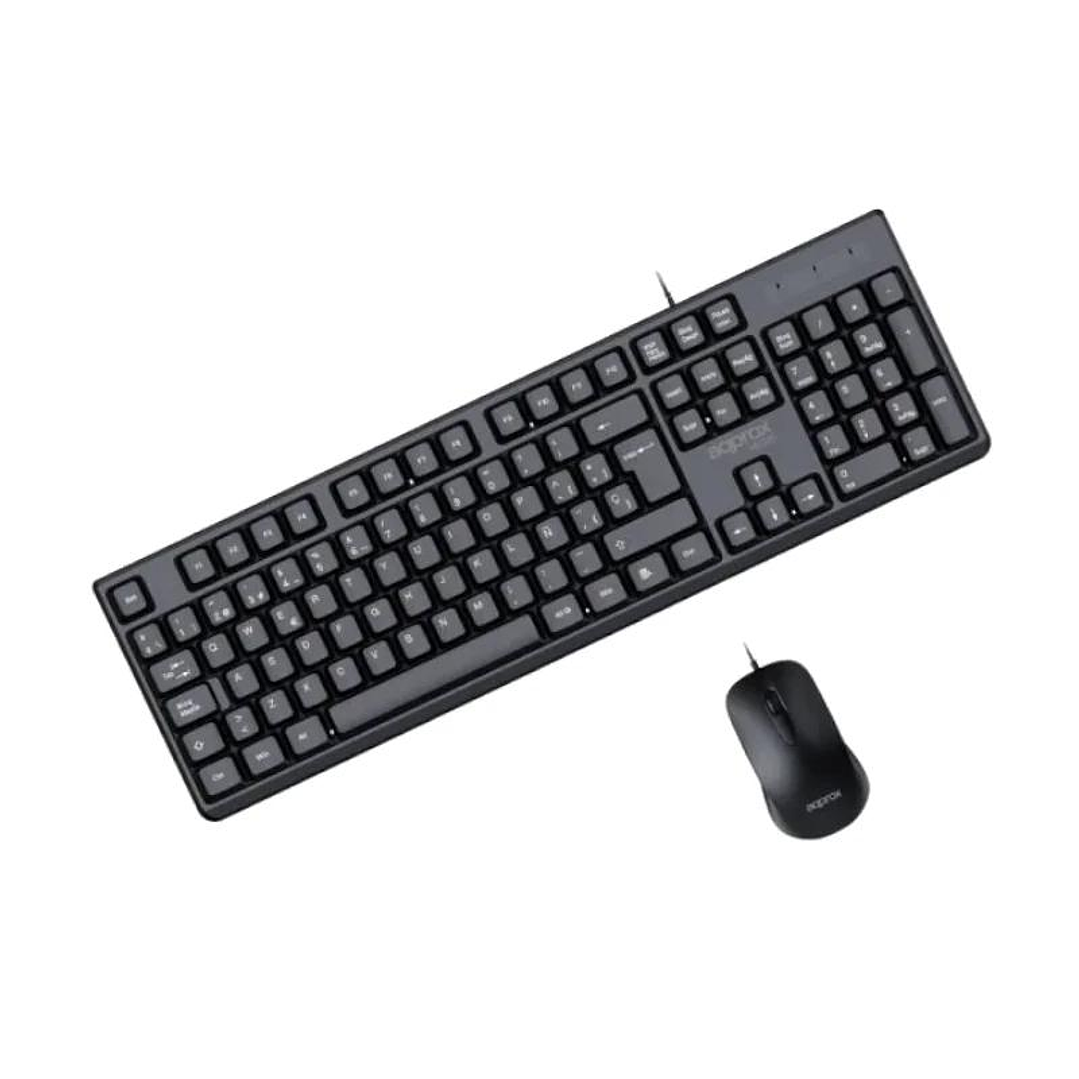 APPROX Teclado+Raton MX245 USB 2.0 2