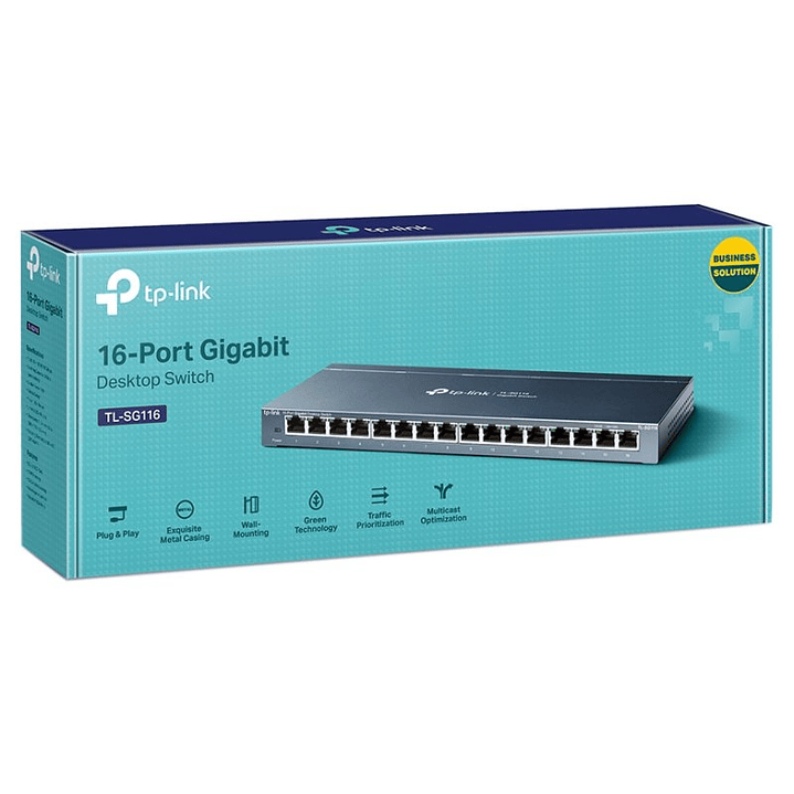 TP-LINK TL-SG116 Switch 16xGB 2
