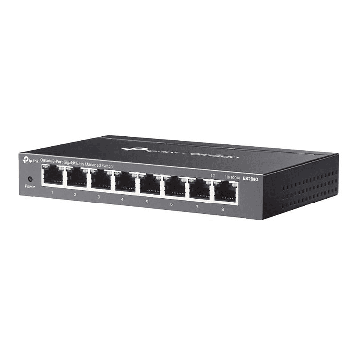 TP-Link ES208G Switch 8xGbE Acero Desktop 2