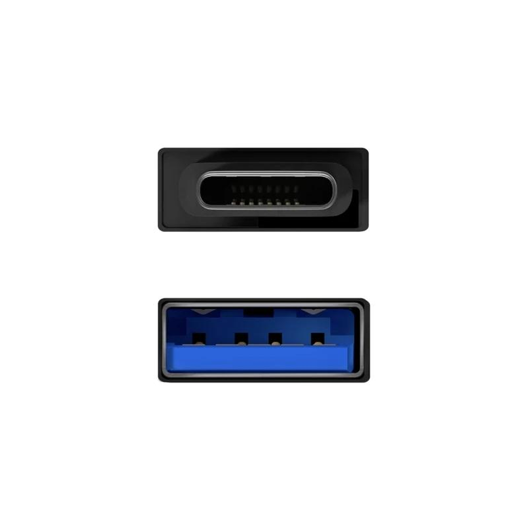 Aisens Mini Adaptador USB 3.2 Gen1 3A CM-AH Negro 3