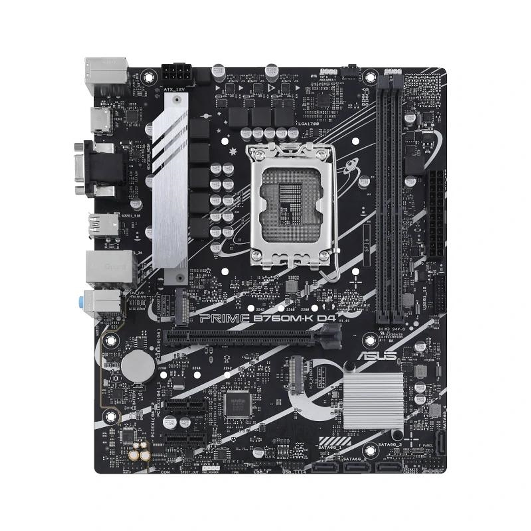 ASUS Placa Base PRIME B760M-K D4 mATX 1700 1