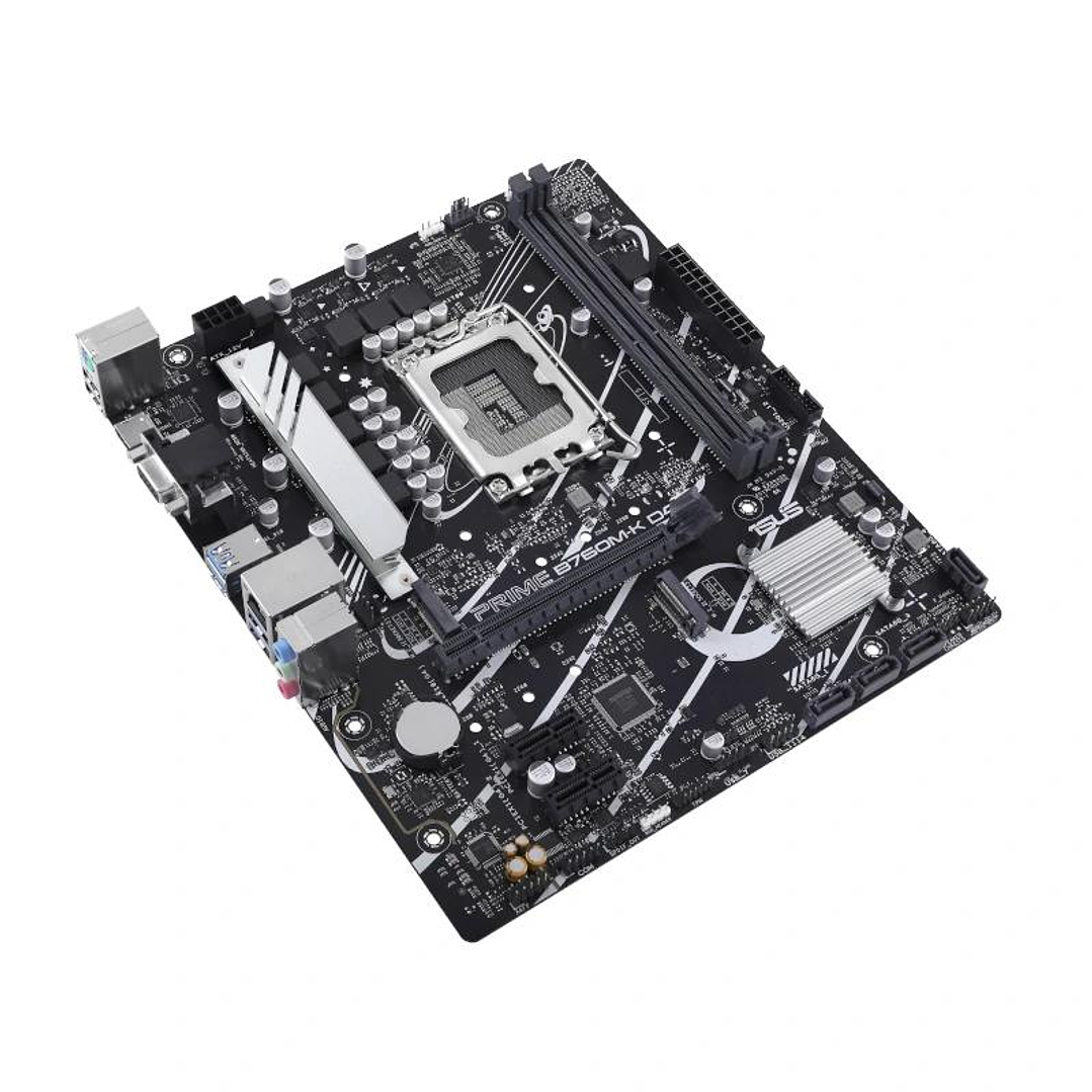 ASUS Placa Base PRIME B760M-K D4 mATX 1700 3