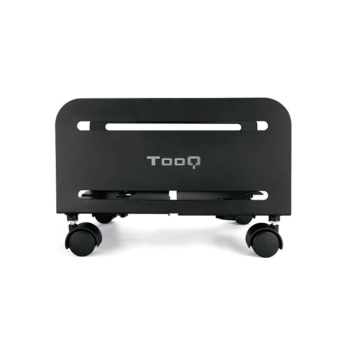 TooQ Soporte para CPU de SUELO con ruedas negro 1