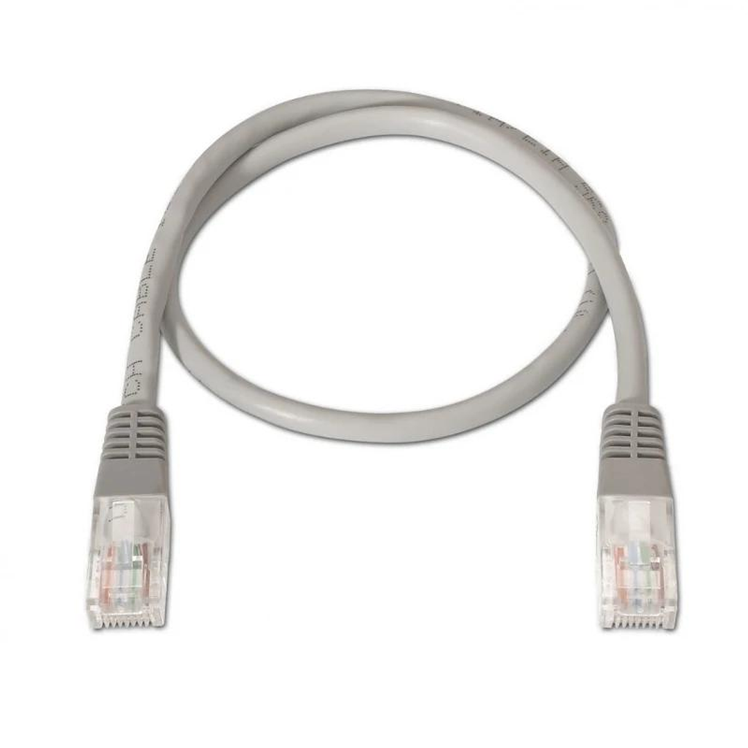 Aisens Latiguillo RJ45 CAT.6 UTP 2.0m Gris Cobre 2
