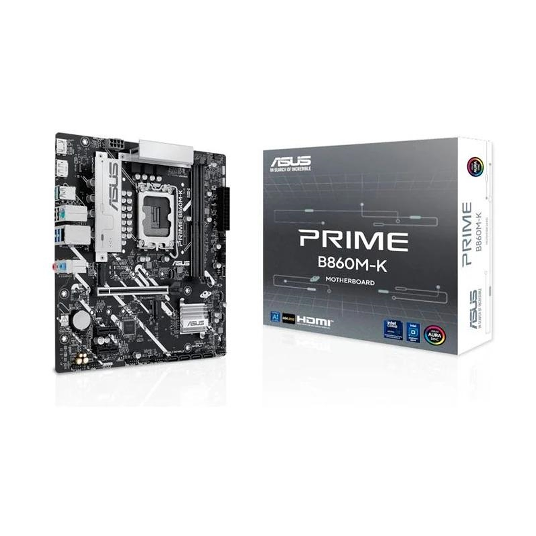 ASUS PLACA BASE PRIME B860M-K mATX 1851 1
