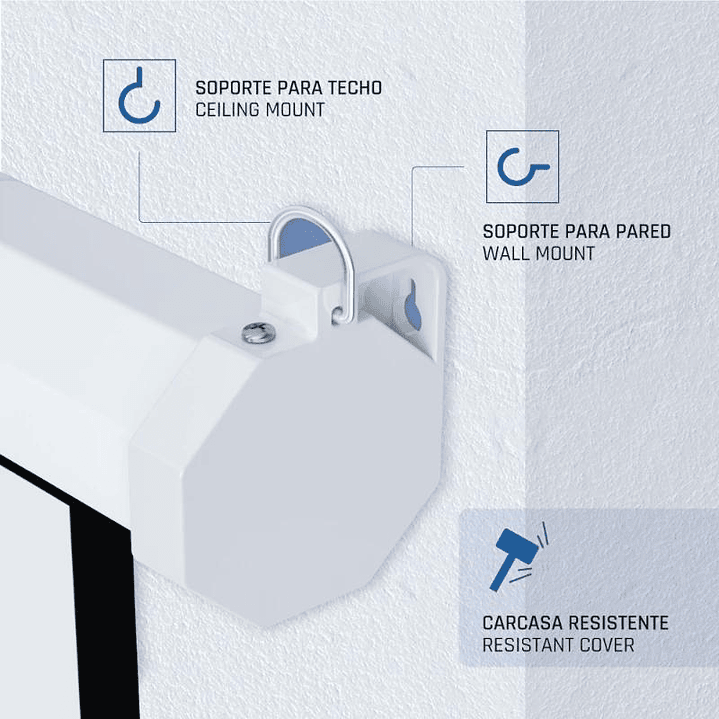 iggual Pantalla eléctrica 4:3 100