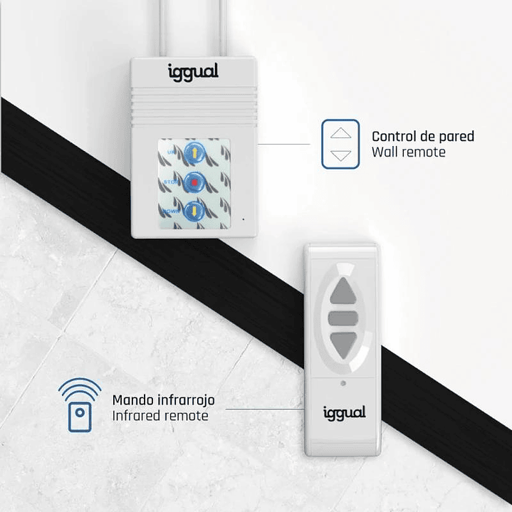 iggual Pantalla eléctrica 4:3 100