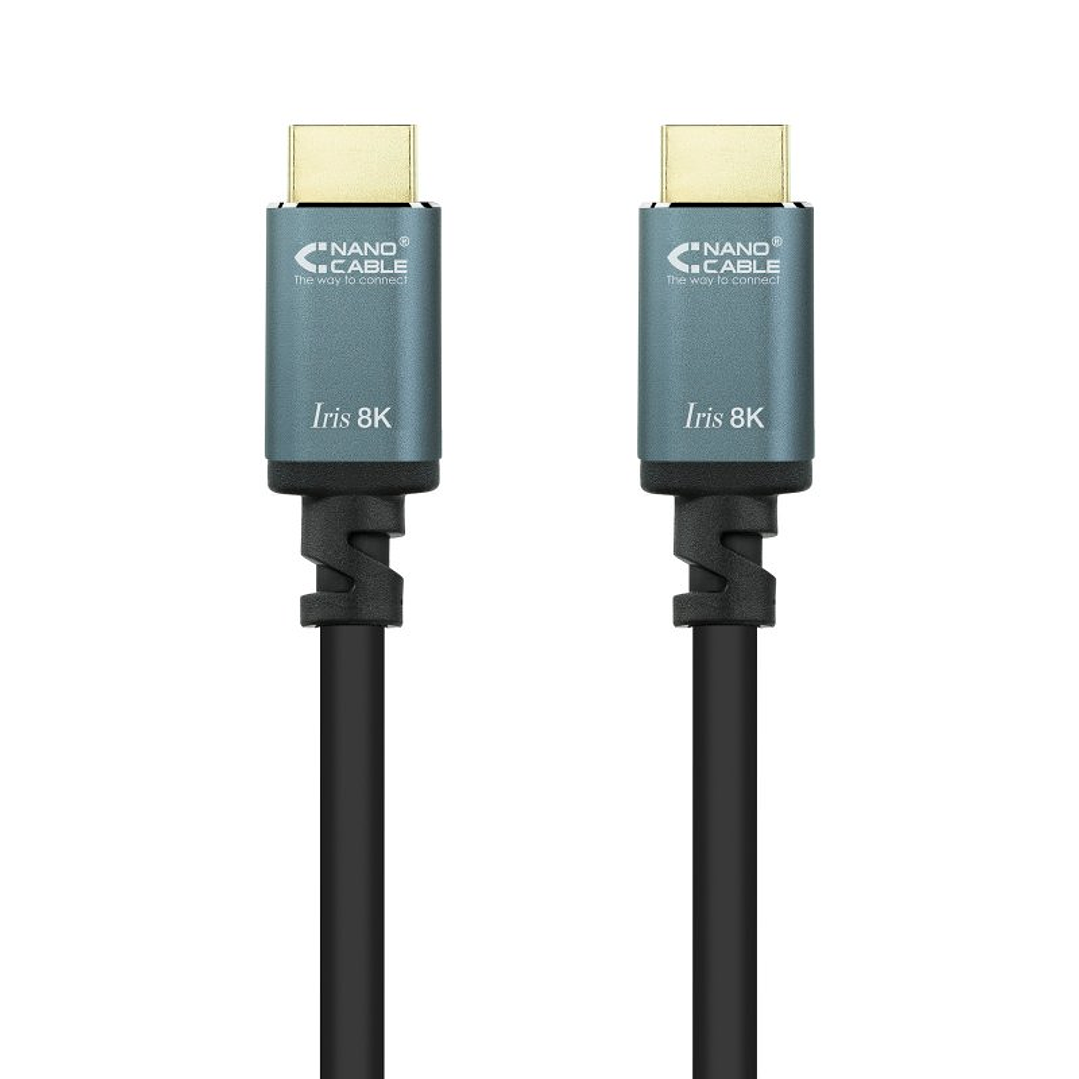Nanocable Cable HDMI 2.1 IRIS 8K M/M, 2 metros 2