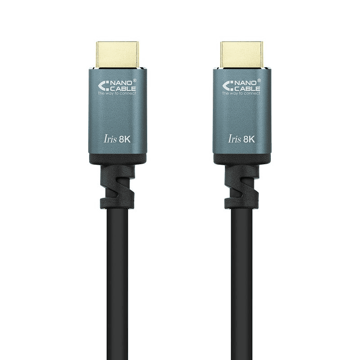 Nanocable Cable HDMI 2.1 IRIS 8K M/M, 2 metros 2