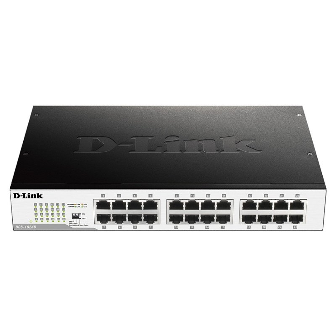 D-Link DGS-1024D Switch 24xGB 1