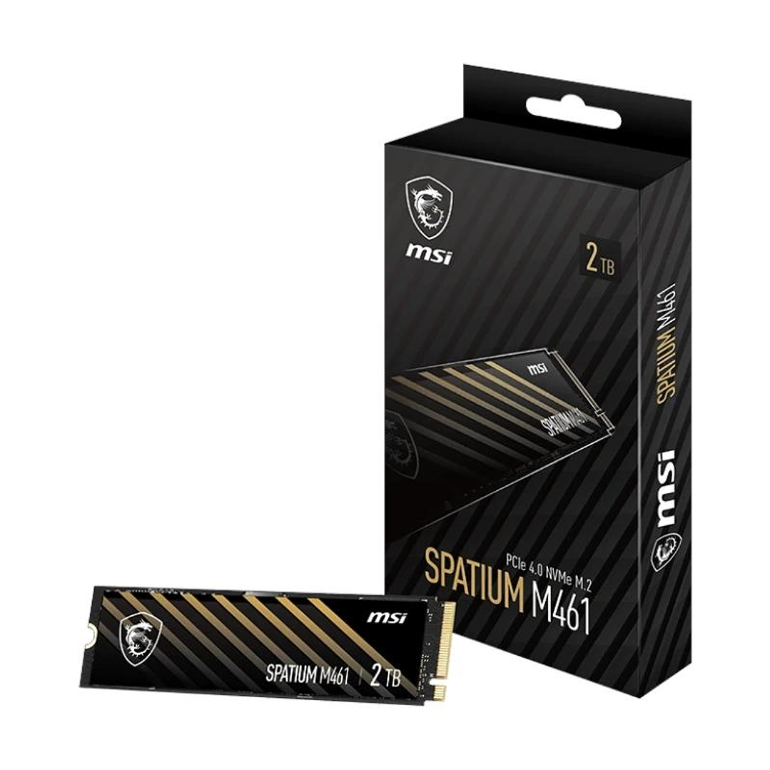 MSI SSD Spatium M461 2Tb PCIe 4.0 NVMe 5000 Mb-s 1