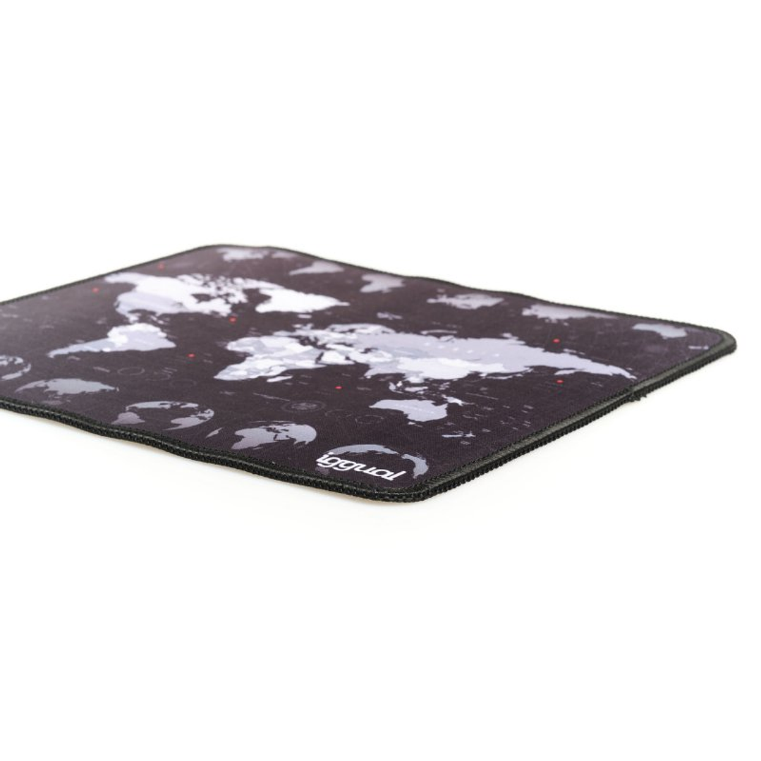 iggual Alfombrilla mapamundi ratón 30x25 cm 2