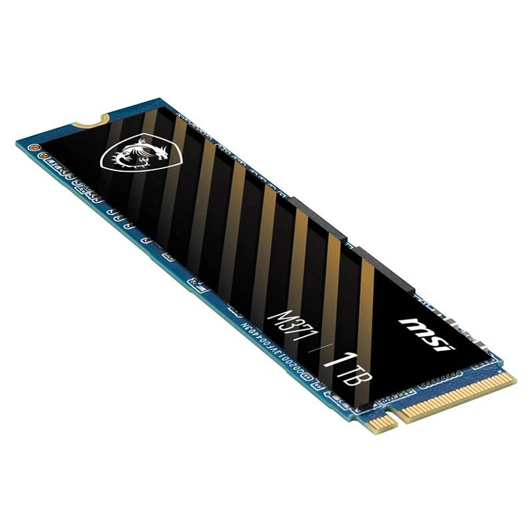 MSI SSD Spatium M371 1Tb PCIe 3.0 NVMe 2350 Mb-s 4
