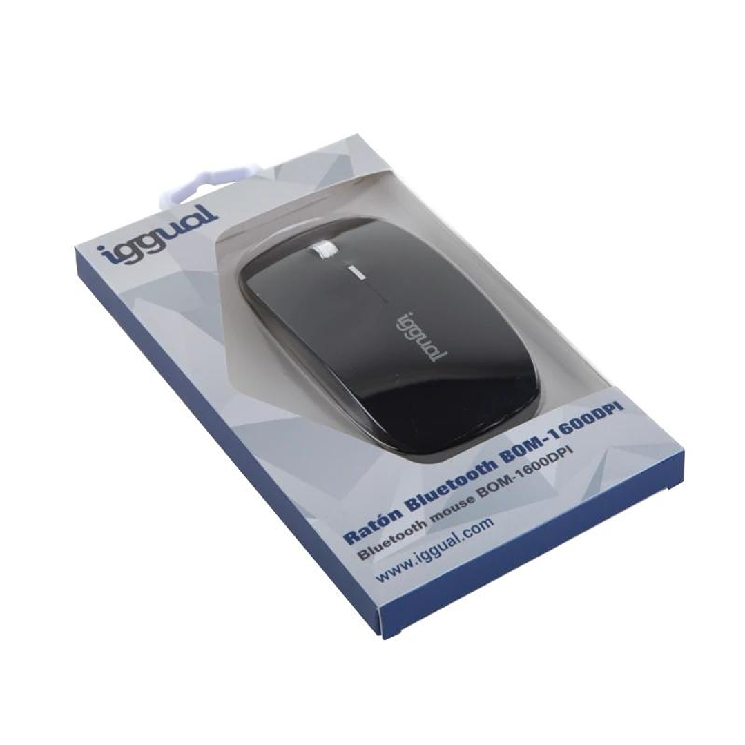 iggual Ratón Bluetooth BOM-1600DPI negro 4