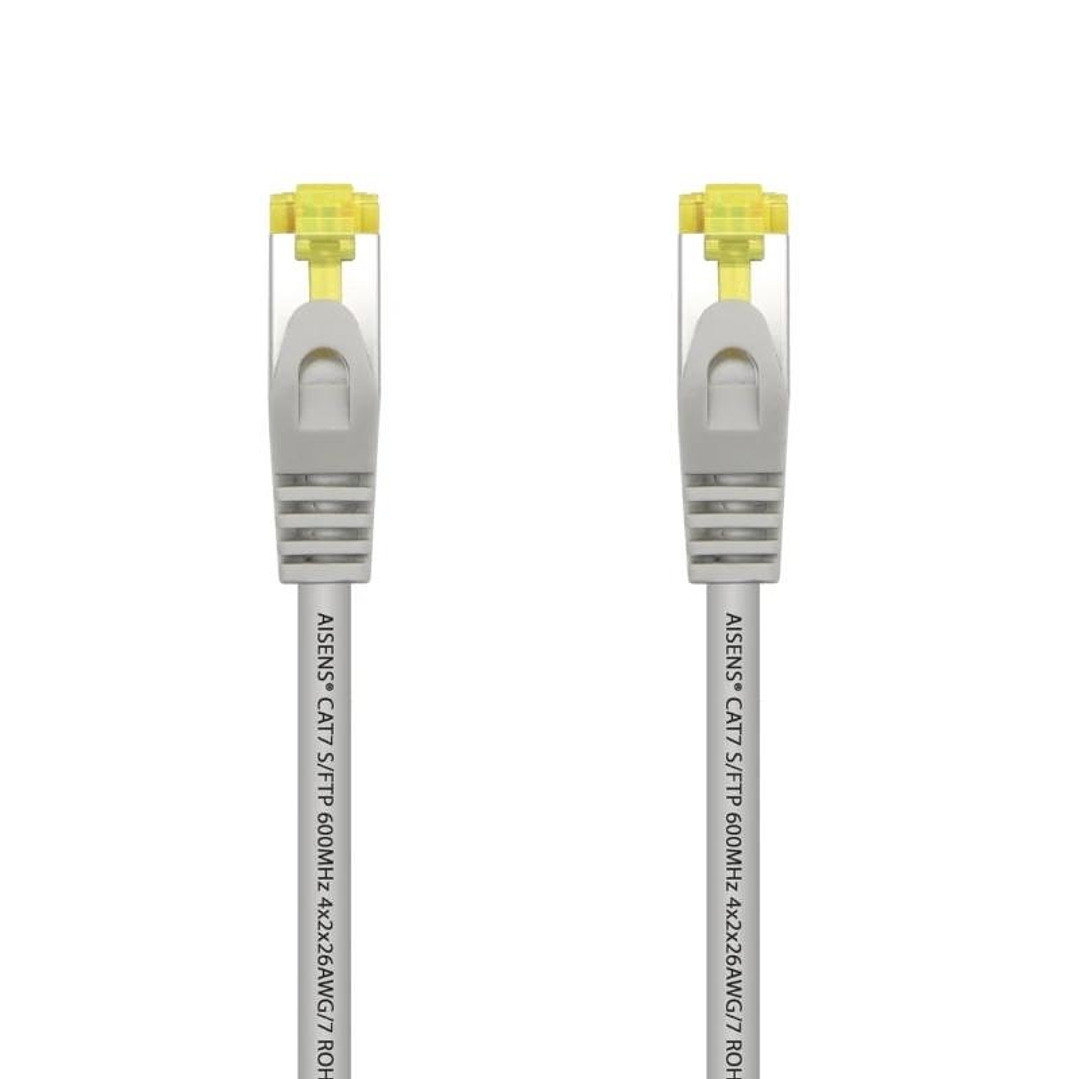 Aisens Cable RJ45 CAT.7 AWG26 gris 0.5m 1