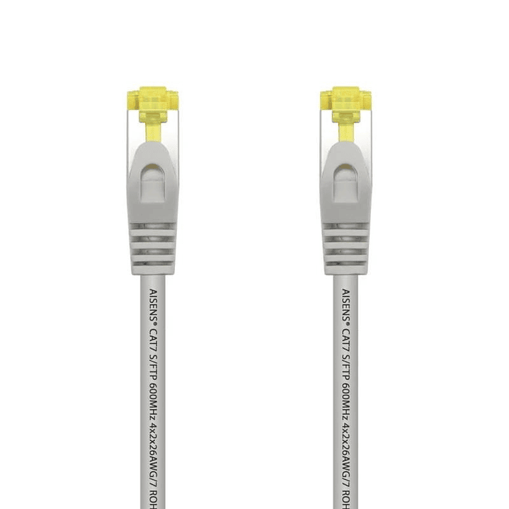 Aisens Cable RJ45 CAT.7 AWG26 gris 0.5m 1