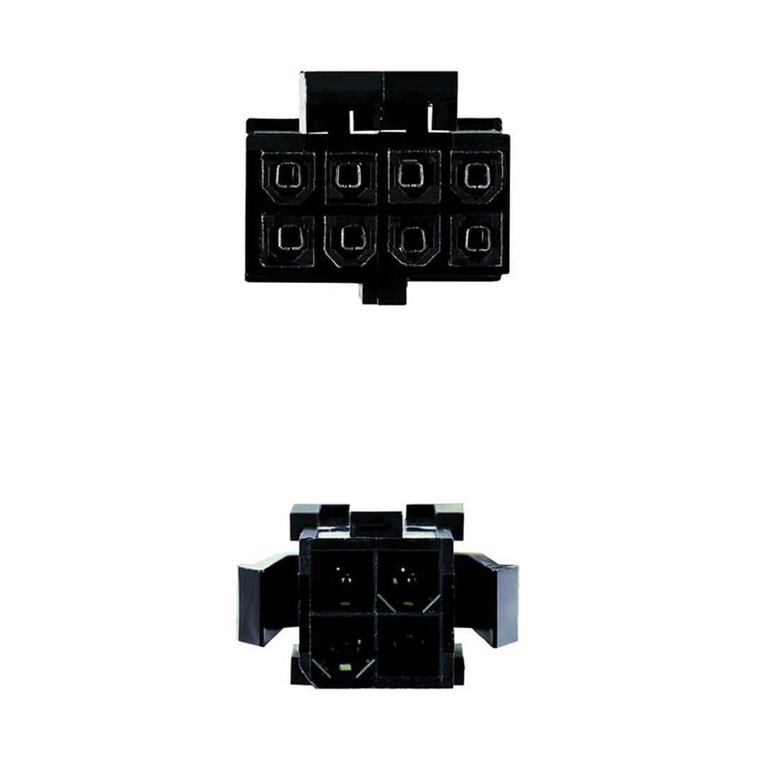 Nanocable Cable Alimentación 4PIN/H-4+4PIN/M, 15 c 2