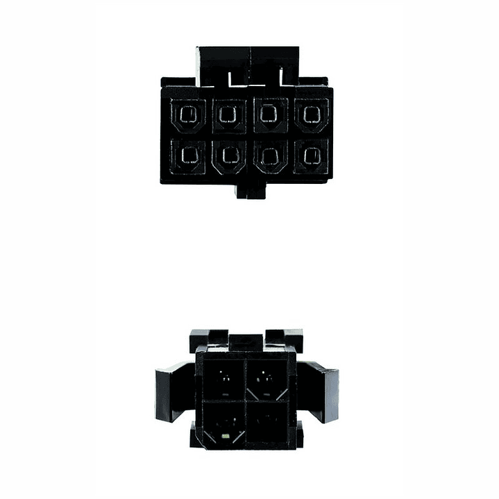 Nanocable Cable Alimentación 4PIN/H-4+4PIN/M, 15 c 2
