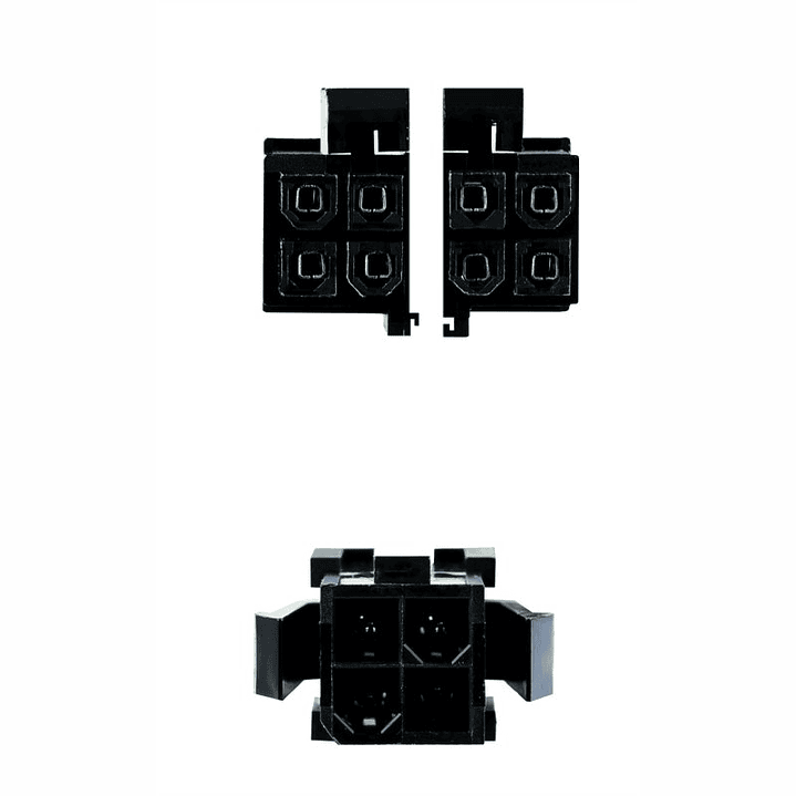 Nanocable Cable Alimentación 4PIN/H-4+4PIN/M, 15 c 3