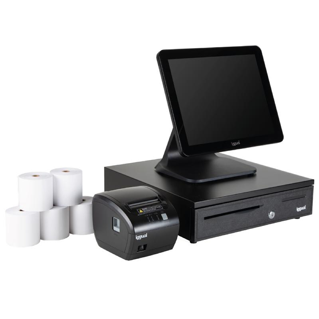 iggual Pack completo TPV 15 AIO EASY 80 IRON-50 1