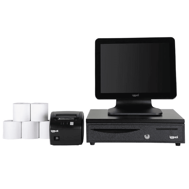 iggual Pack completo TPV 15 AIO EASY 80 IRON-50 2