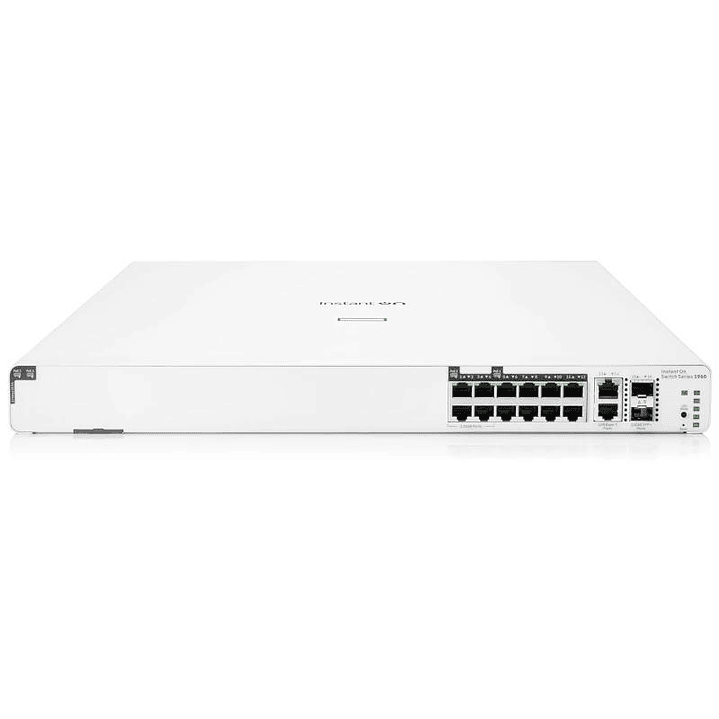 HPE NW IOn 1960 Switch 8xG PoE 2x10G SFP+ 480W 2