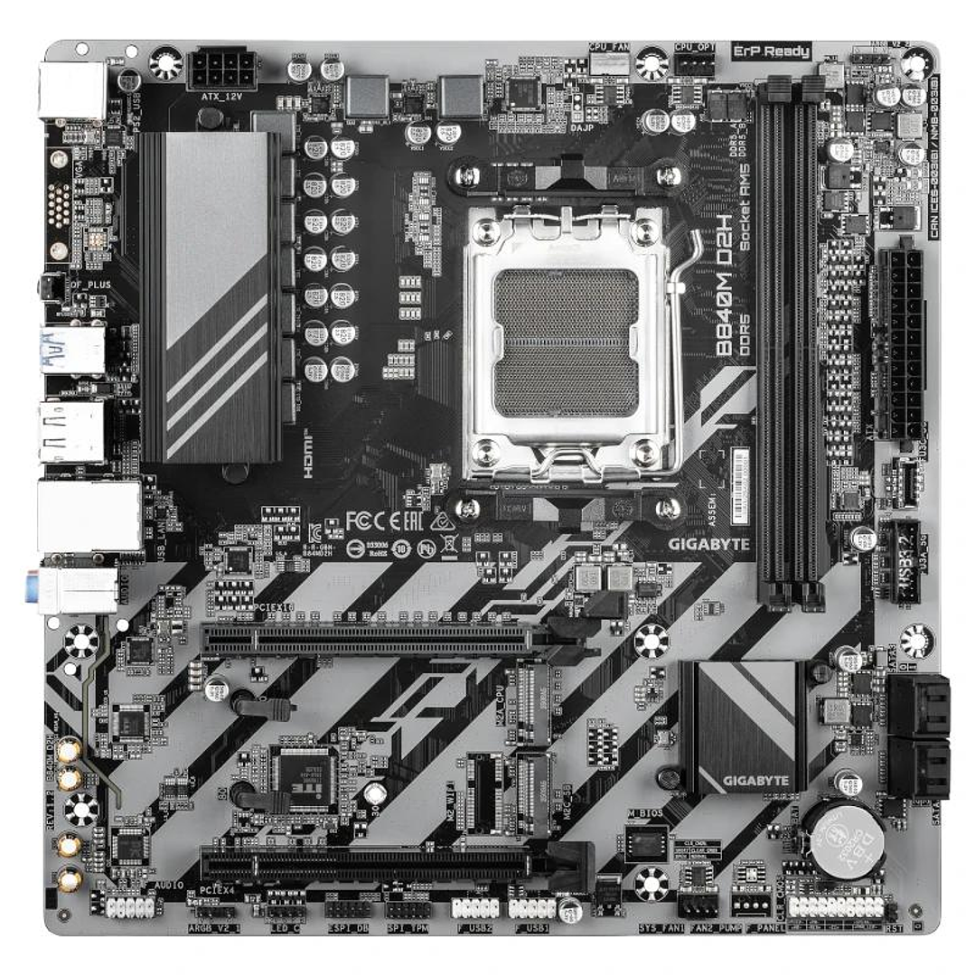 Gigabyte Placa Base B840M D2H mATX AM5 2