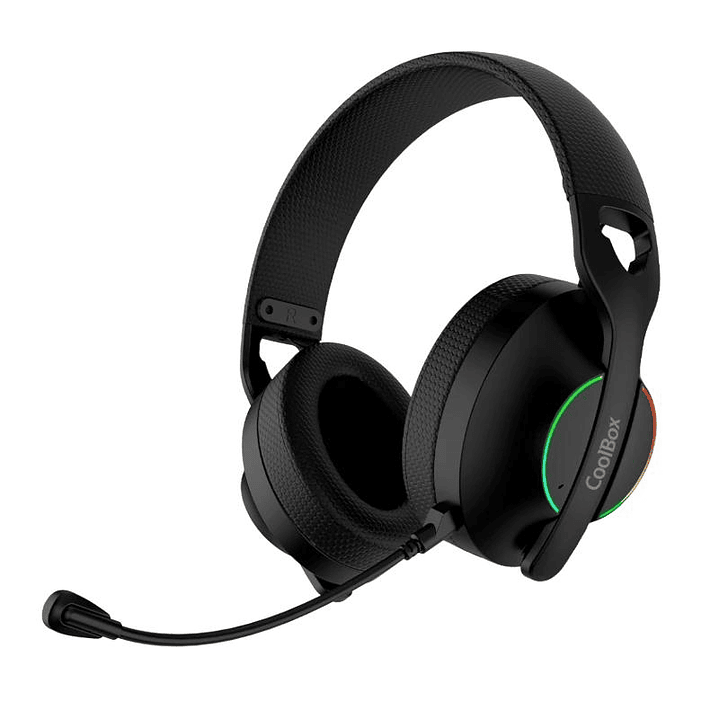 Coolbox Gaming Auriculares Diadema Mic WB01 RF+BT 1