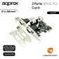 approx! APPPCIE2S Tarj. Cont. 2 Serie PCI-E LP&HP - Miniatura 3